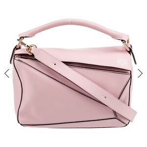 Loewe Pink Puzzle Bag